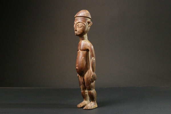 African statue Tribal Art Wooden Carved statue tribal wood Fang Mvaï  sculpture G2913