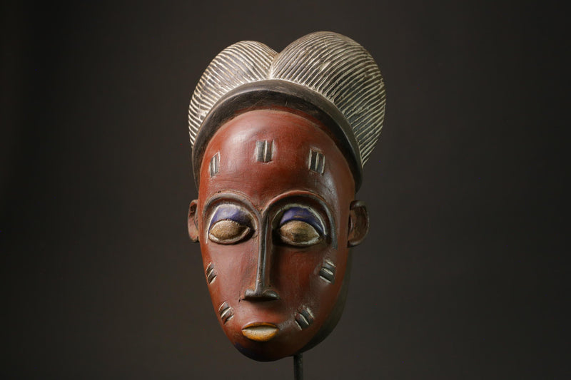 African wood mask antiques Guros Mask african Masks for wall-7356