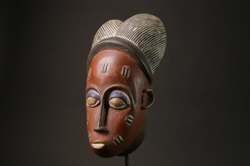 African wood mask antiques Guros Mask african Masks for wall-7356