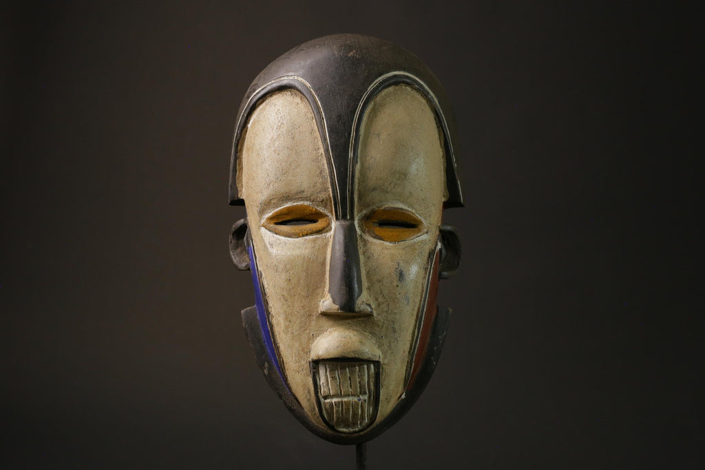 African wood mask antiques Guru Perfect Mask The Masks full of hand carving Masks for wall-7358
