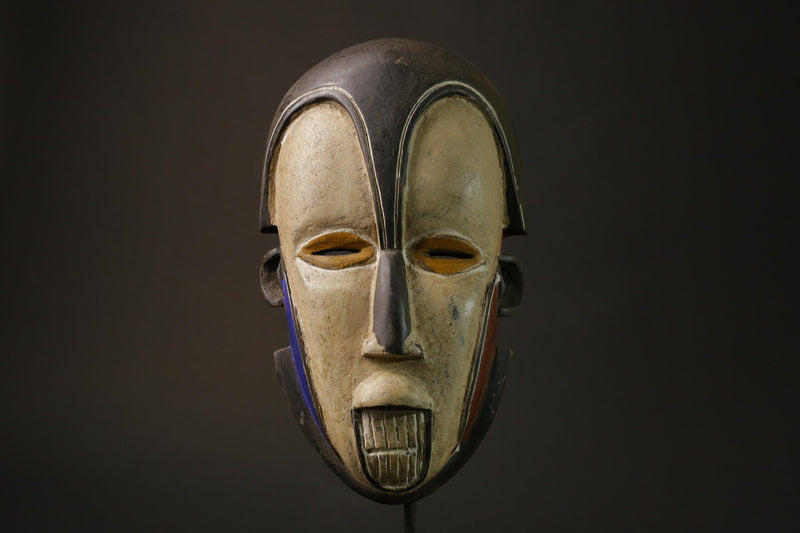 African wood mask antiques Guru Perfect Mask The Masks full of hand carving Masks for wall-7358