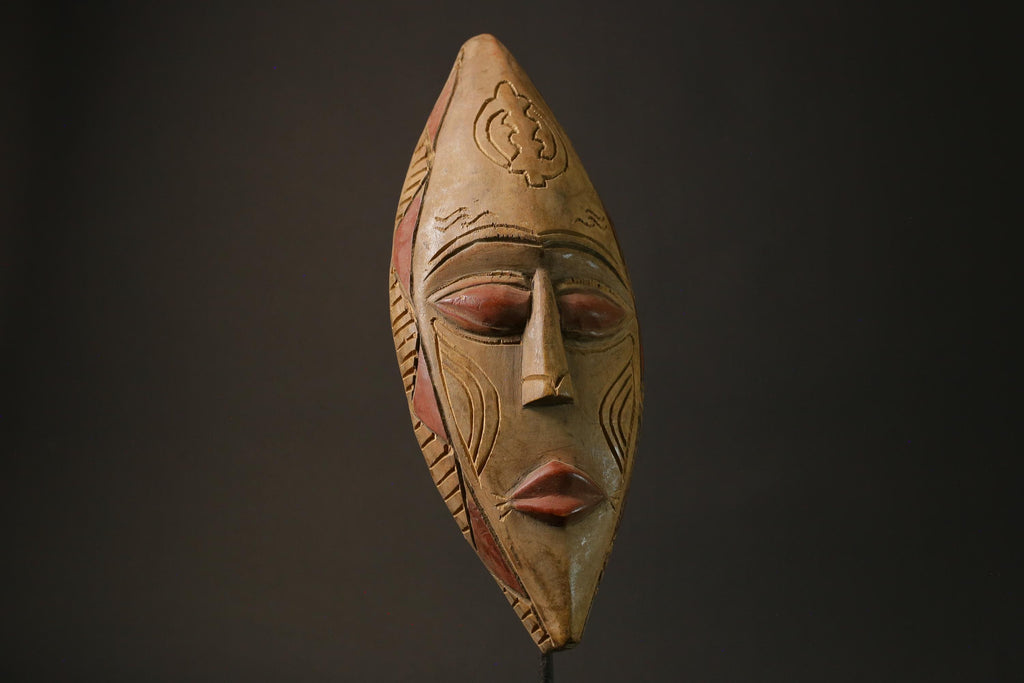 African wood mask antiques piece Vintage Wall Hanging Dan Masks for wall-G1060