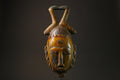African Mask Face Wood Hand Carved Wall Hanging Guro Masks for wall-8786