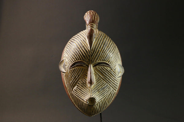 African Face Mask African Hand Carved Wall Hanging Songye Home Décor masks for wall-G2916