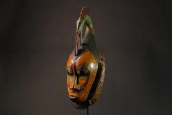 African Decor tribal Baule Wall Hanging Home Décor Liberia Wall Hanging Masks for wall-G2708