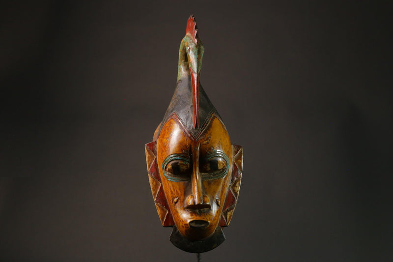 African Decor tribal Baule Wall Hanging Home Décor Liberia Wall Hanging Masks for wall-G2708