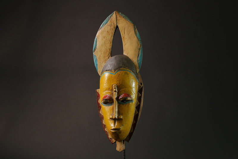 African Antique wood Hand Beautiful african mask Wood guro Masks for wall-G2714