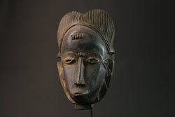 African wood mask antiques Baule Antique  Mask Wood Hand Masks for wall-7827