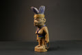 African statue Yourba Figures Peoples Nigeria Sculpture Tribal Handmade-7648