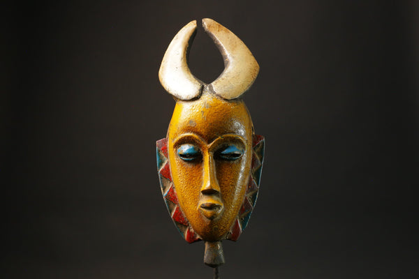 African wood mask antiques Art Handmade Home Décor Guro Masks for wall-G2728