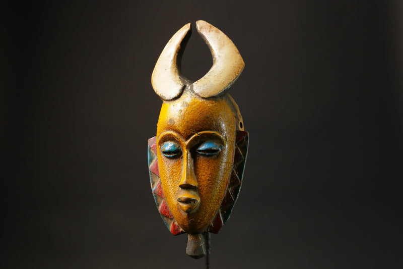 African wood mask antiques Art Handmade Home Décor Guro Masks for wall-G2728