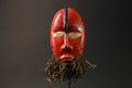 African Face Mask Wood Wall Hanging Pattern Dan hand carved Home Décor mask For Wall-G2940