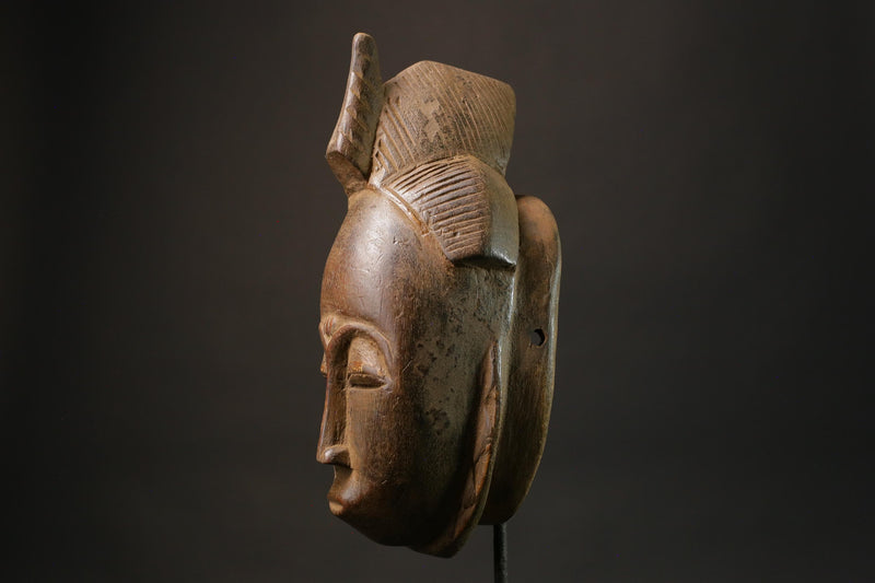 African wood mask antiques Mask Guro Mask Collectibles Wall Art Decor Mask-7856