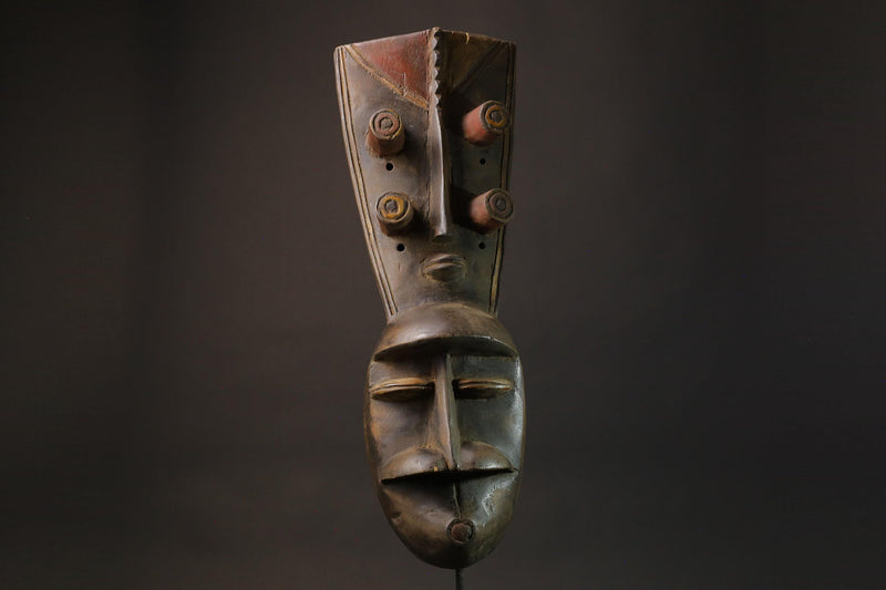 African masks antiques tribal wood mask Face Mask African Tribal Grebo Masks for wall-8824