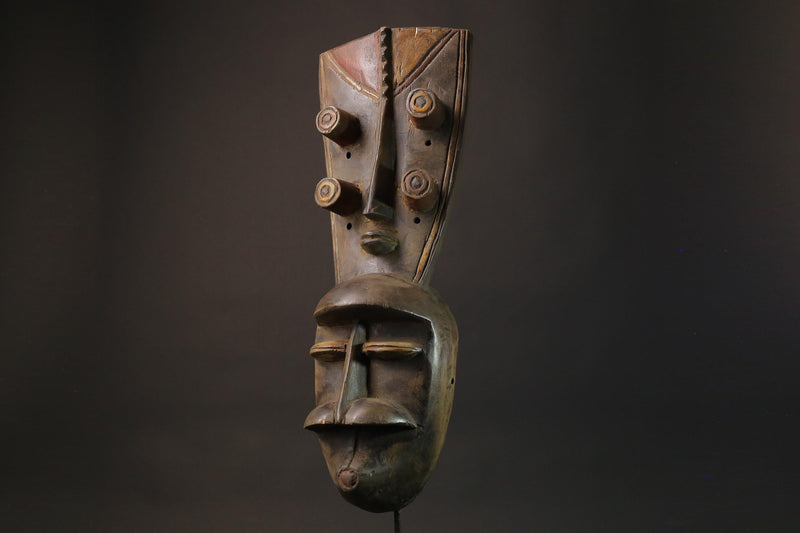 African masks antiques tribal wood mask Face Mask African Tribal Grebo Masks for wall-8824