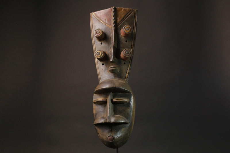 African masks antiques tribal wood mask Face Mask African Tribal Grebo Masks for wall-8824