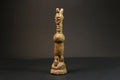 African statue wooden from one piece Statues Ritual fetish Suku sculpture-8997