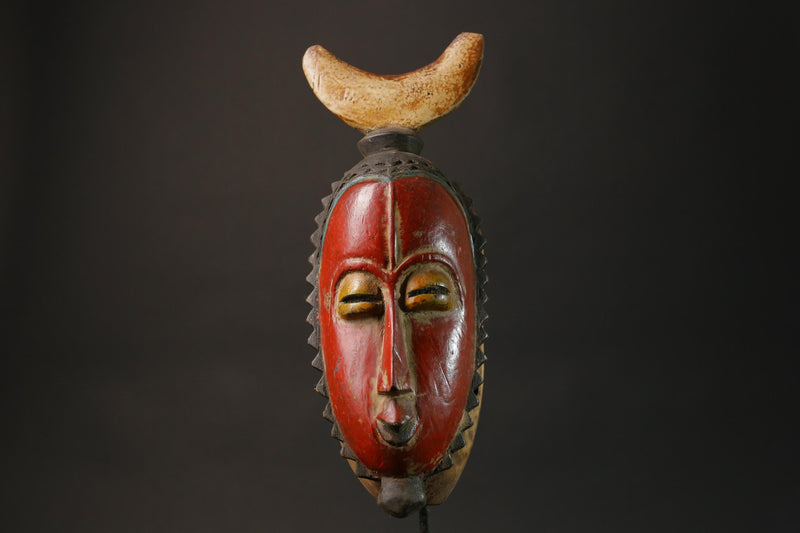 African wood mask antiques Decorative GURO Passport Masks for wall-G2736