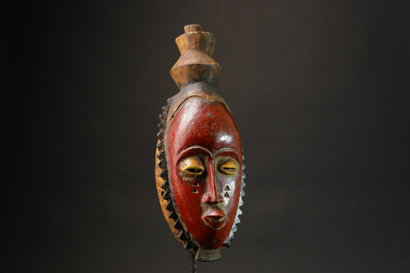 African Antique wood Hand Beautiful african mask Wood guro Masks for wall-G2746