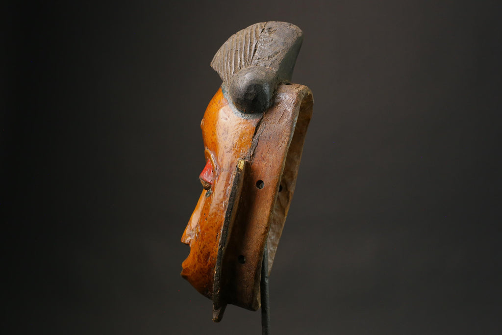 African wood mask antiques Art Handmade Home Décor Guro Masks for wall-G2747