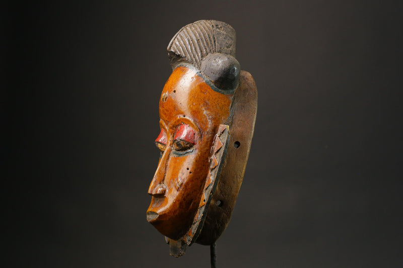 African wood mask antiques Art Handmade Home Décor Guro Masks for wall-G2747