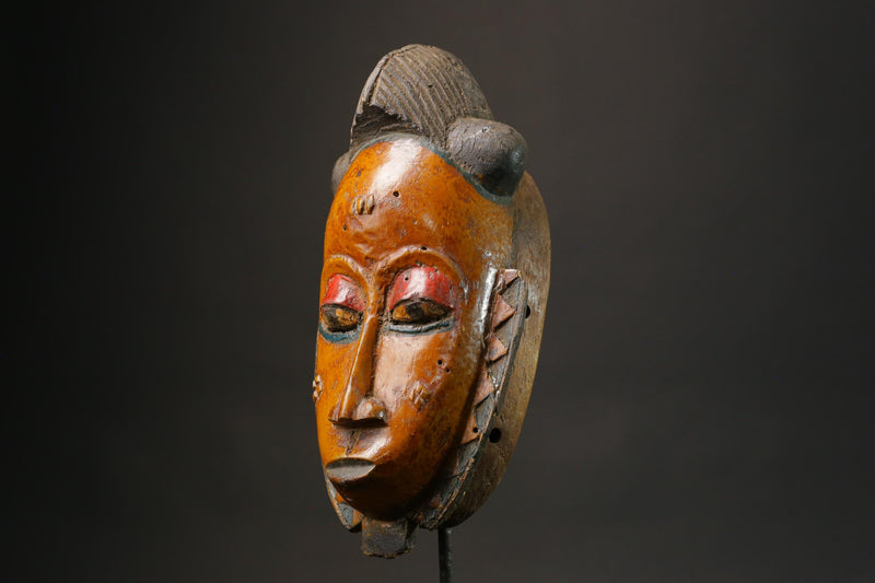 African wood mask antiques Art Handmade Home Décor Guro Masks for wall-G2747