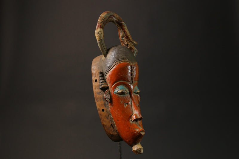 African Antique wood Hand Beautiful african mask Wood guro Masks for wall-G2734