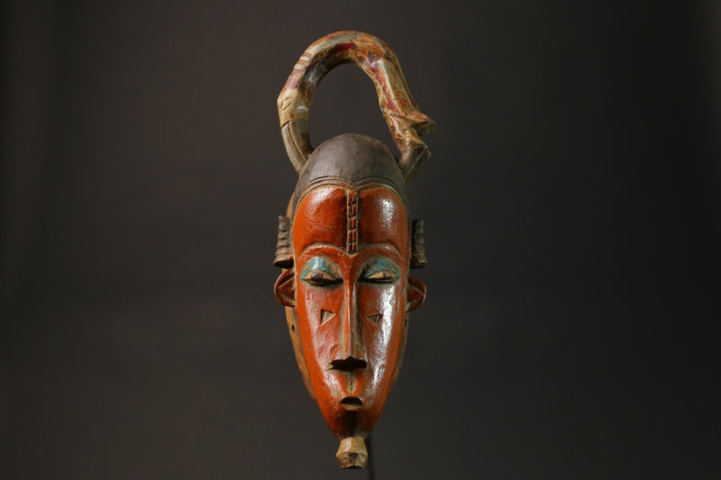 African Antique wood Hand Beautiful african mask Wood guro Masks for wall-G2734