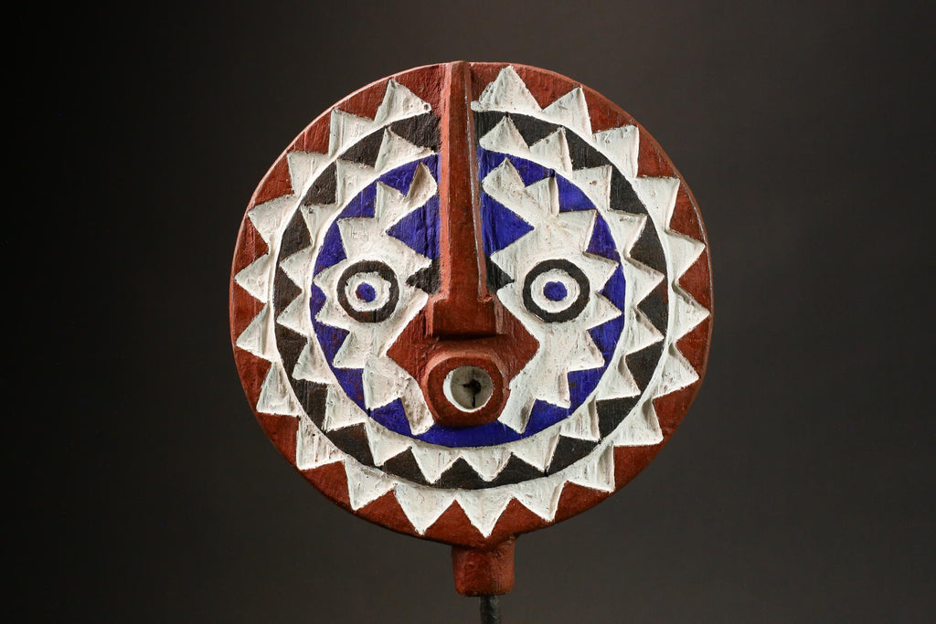 African Mask Tribal Face Mask Wall Hanging Bobo Sun Masks for wall-G2949
