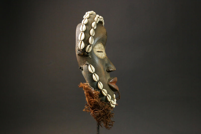 African mask wood African real figure DAN Wall Hanging masks for wall-9034