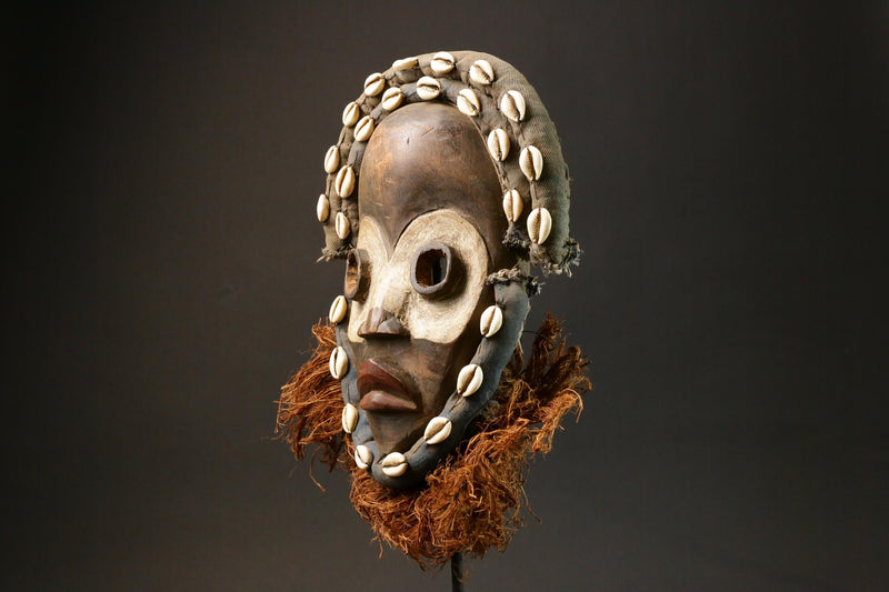 African wood mask antiques Dan Mask wall mask Traditional Masks for wall-G1368