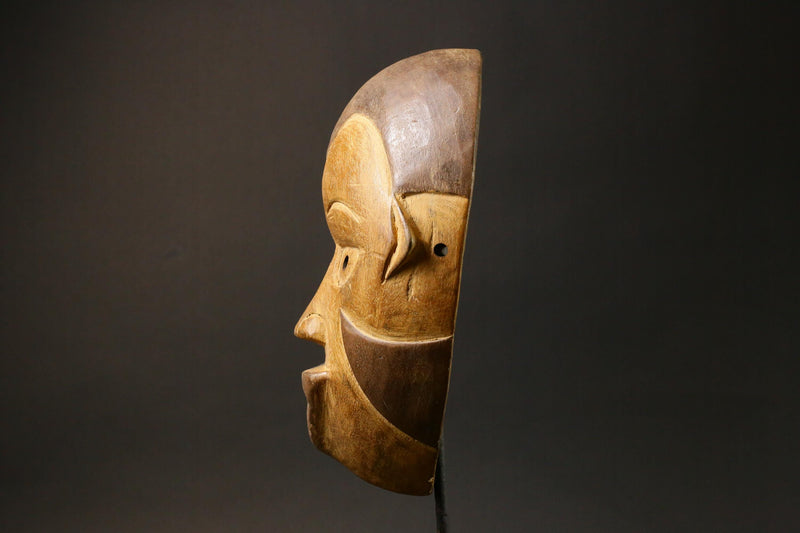 African mask Home Décor Igbo Mask Burkina Faso Hand Carved Masks for wall- 7748