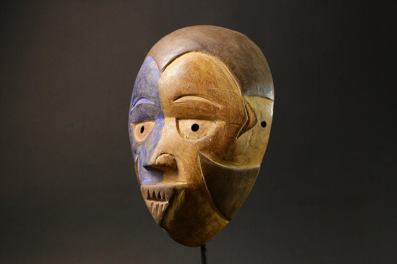 African mask Home Décor Igbo Mask Burkina Faso Hand Carved Masks for wall- 7748