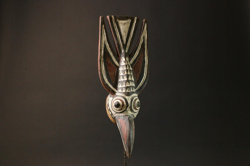 African Tribal Wood masks Mask Face Old Bobo Bird Dance Masks for wall-G1342