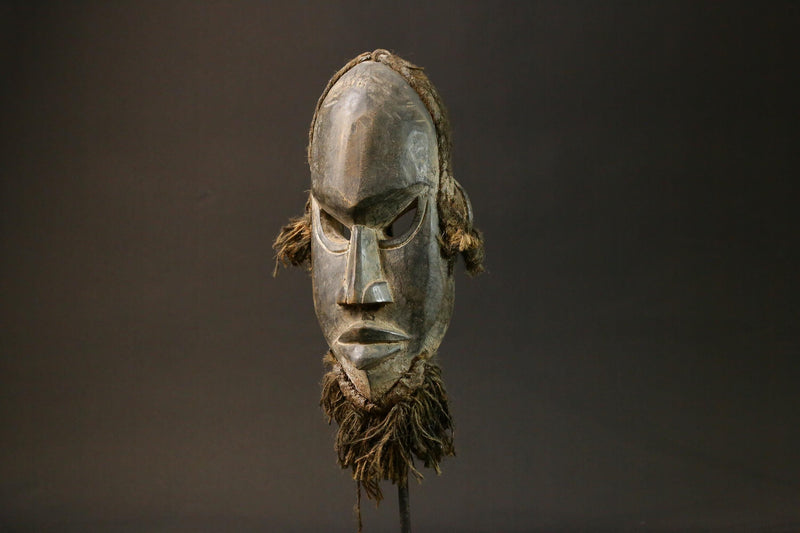 African wood mask antiques Home Décor art Dan Gunye ge Authentic Antique Masks for wall-1842