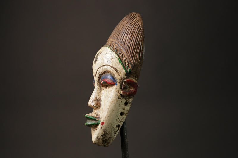 African wood mask antiques Art Handmade Home Décor Guro Masks for wall-G2751