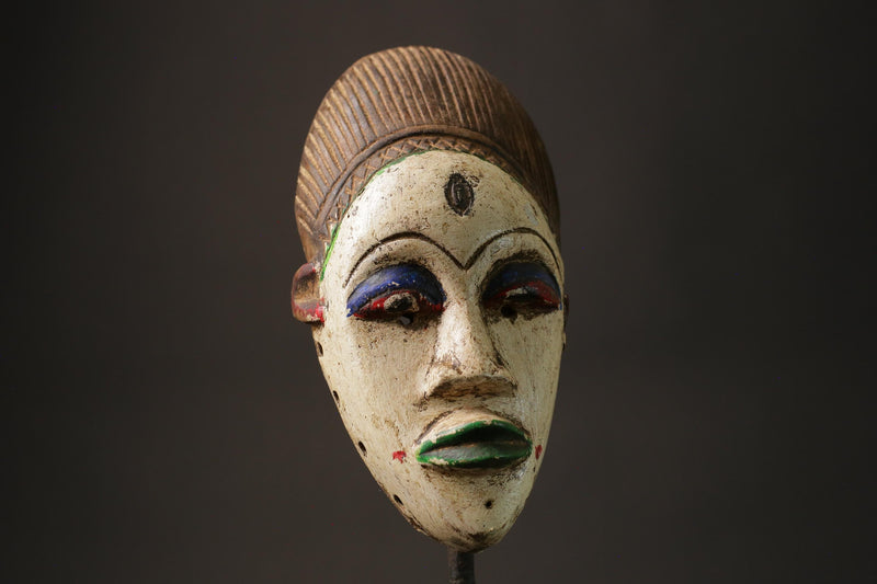 African wood mask antiques Art Handmade Home Décor Guro Masks for wall-G2751