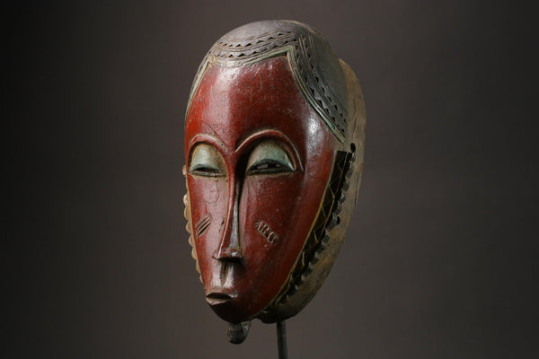 African wood mask antiques Mask Guro Mask Collectibles Wall Art Decor Mask-G2753