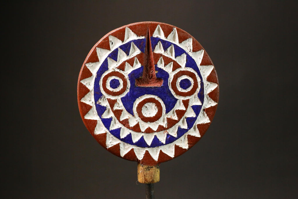 African Mask Tribal Face Mask Sun Mask Bwa Mossi Burkina Faso mask Masks for wall-G2969
