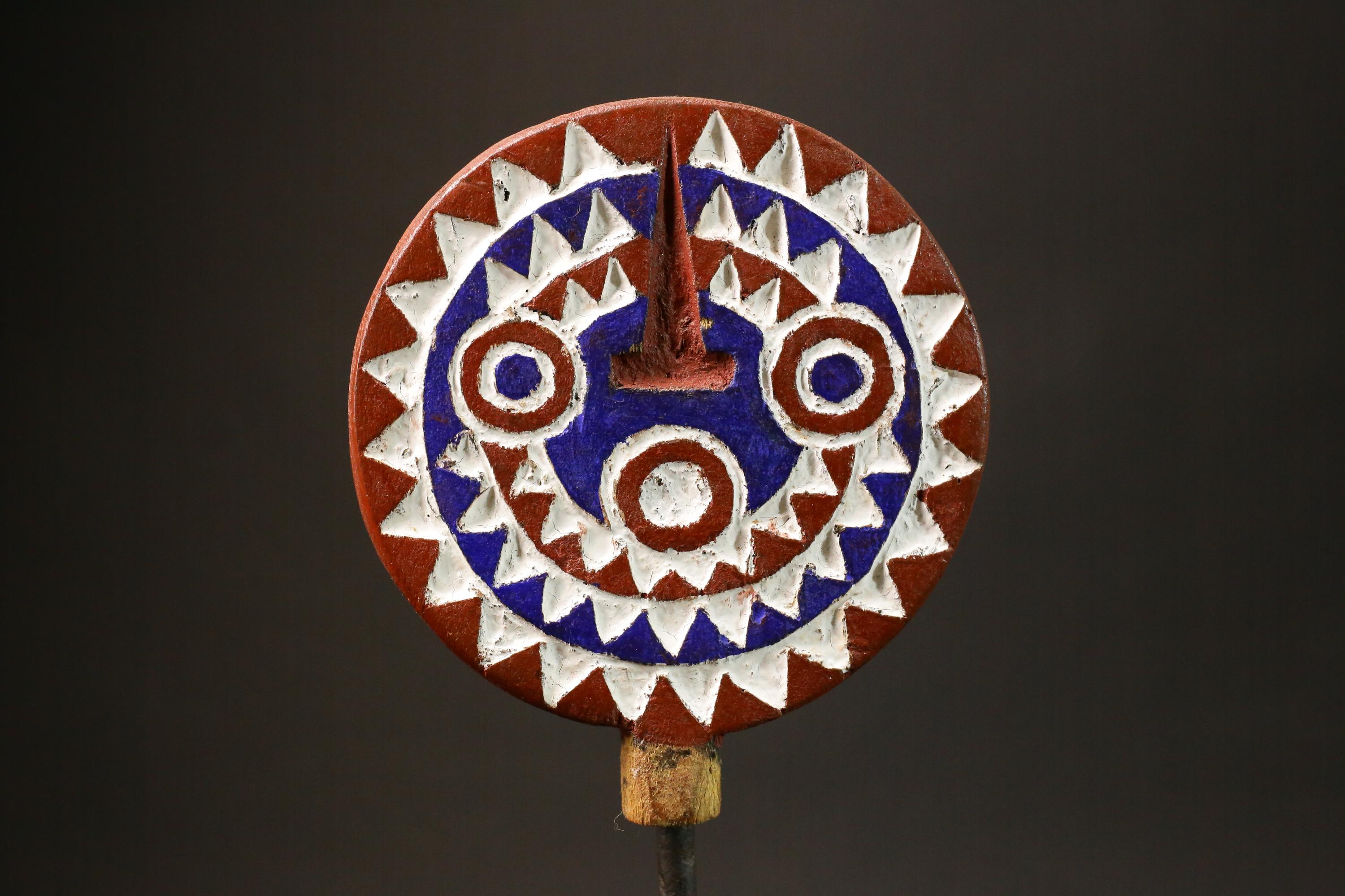 African Mask Tribal Face Mask Sun Mask Bwa Mossi Burkina Faso mask Masks for wall-G2969