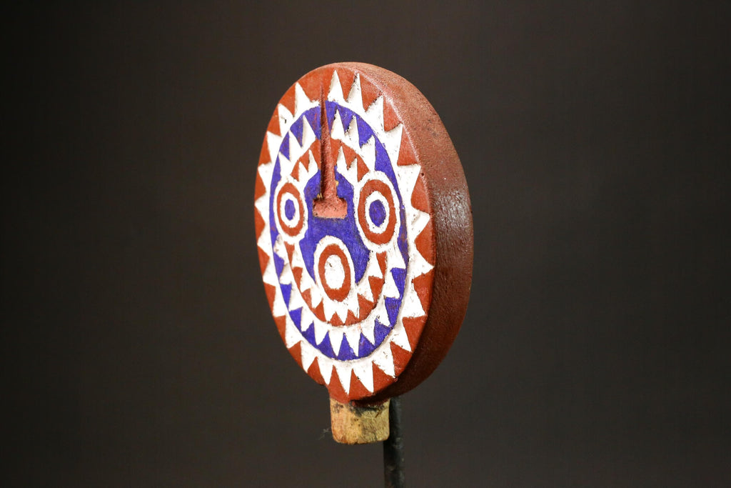 African Mask Tribal Face Mask Sun Mask Bwa Mossi Burkina Faso mask Masks for wall-G2969