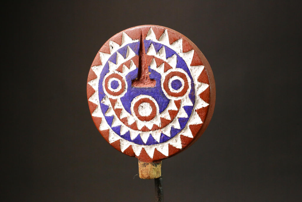 African Mask Tribal Face Mask Sun Mask Bwa Mossi Burkina Faso mask Masks for wall-G2969