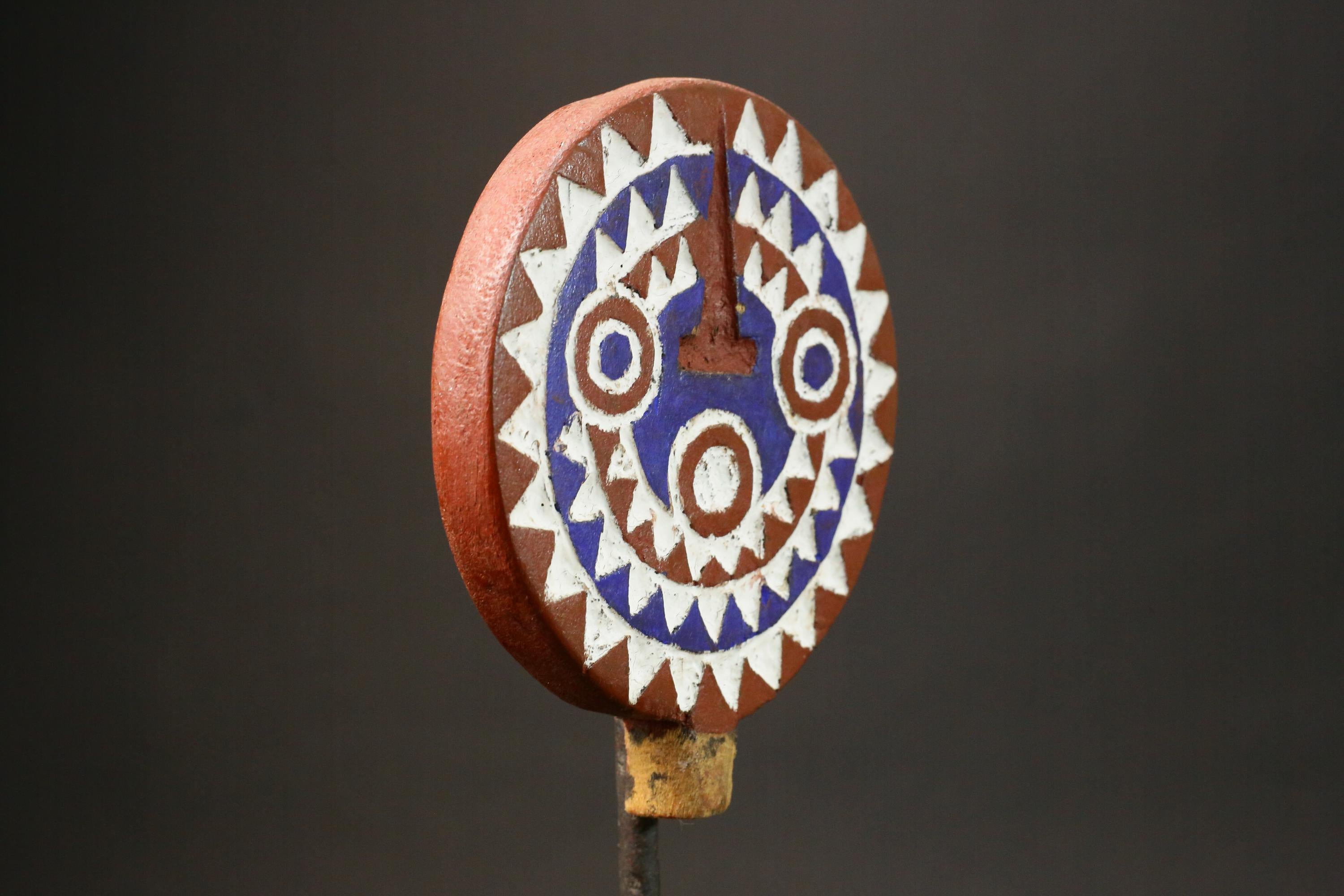 African Mask Tribal Face Mask Sun Mask Bwa Mossi Burkina Faso mask Masks for wall-G2969