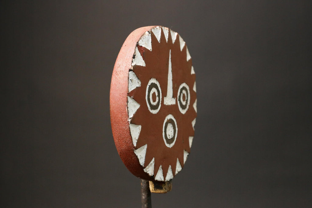 African Mask Tribal Face Mask Sun Mask Bwa Mossi Burkina Faso mask Masks for wall-G2974