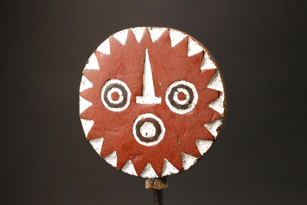African Mask Tribal Face Mask Sun Mask Bwa Mossi Burkina Faso mask Masks for wall-G2974