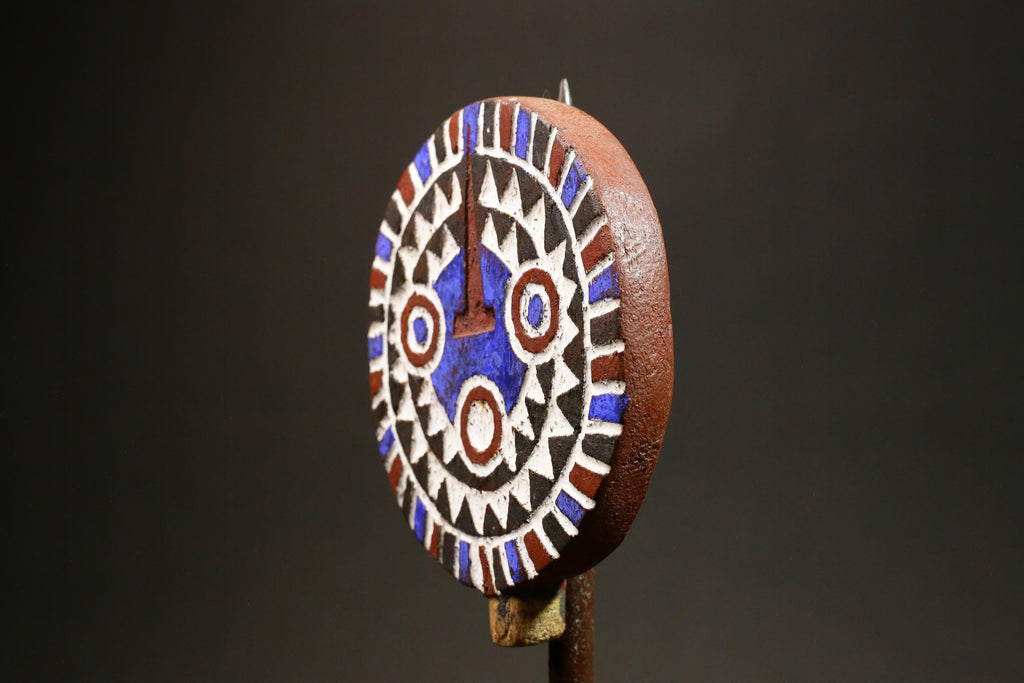 African Mask Tribal Face Mask Sun Mask Bwa Mossi Burkina Faso mask Masks for wall-G2977