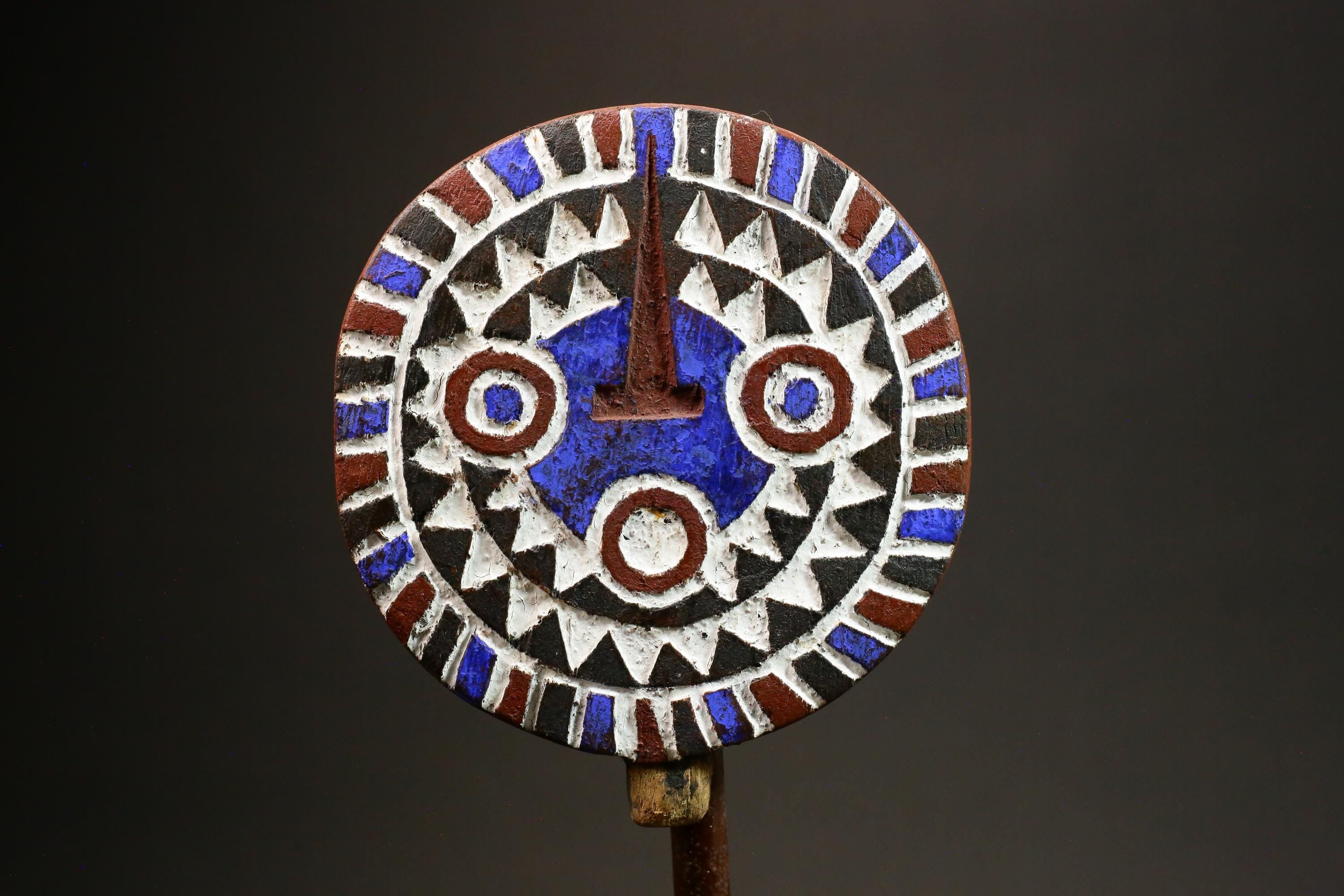 African Mask Tribal Face Mask Sun Mask Bwa Mossi Burkina Faso mask Masks for wall-G2977