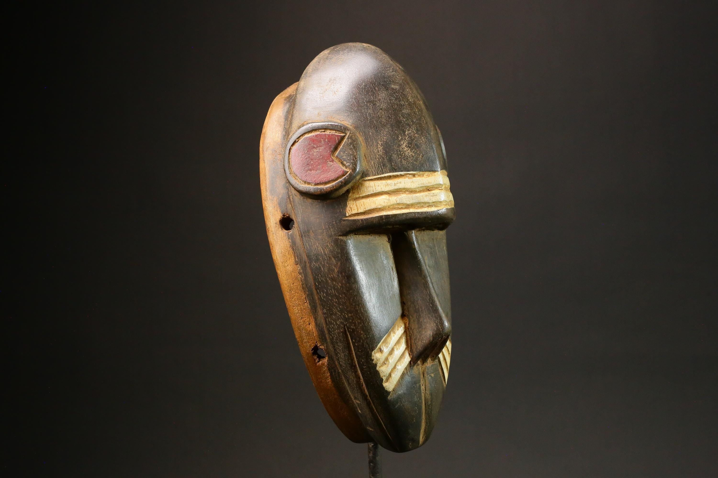 African wood mask antiques Home Décor Baule Guro Nice Monkey Masks for wall-G2988
