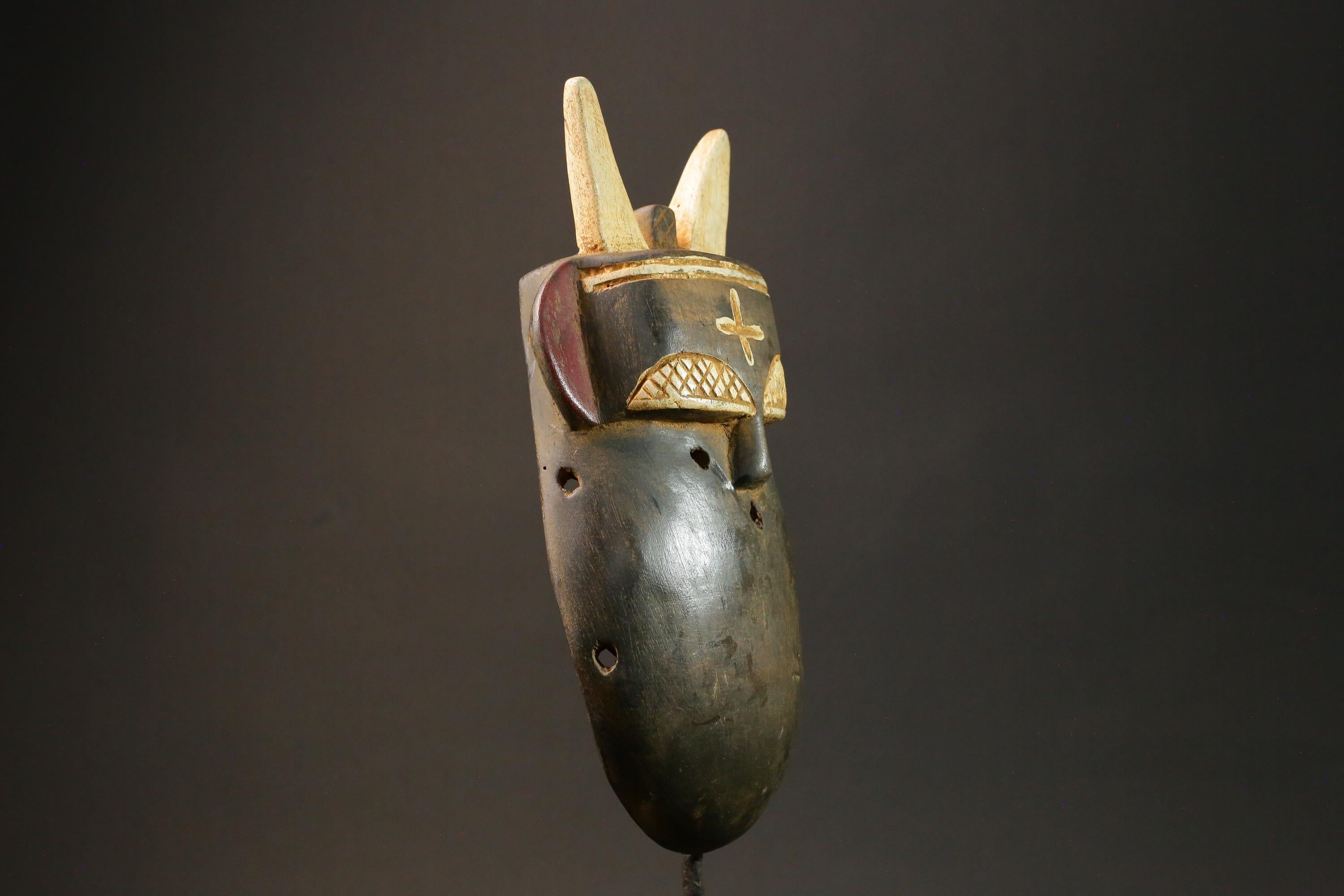 African mask African Decorative African tribal mask antique Toma GURO Masks for wall-G2996