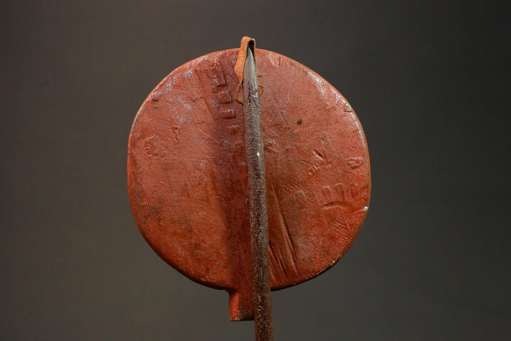 African Mask Tribal Face Mask Sun Mask Bwa Mossi From Burkina Faso Wood for wall-G2999